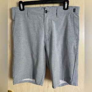 VEECE Marled Stretch Walkshort Grey 10” Inseam Sz 30